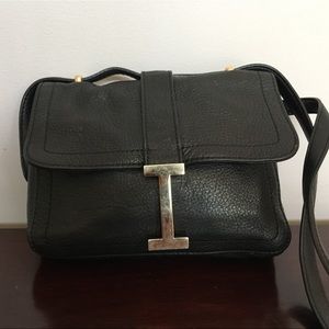 Isaac Mizrahi leather crossbody